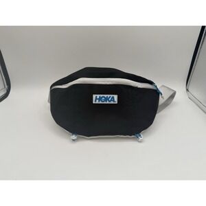Hoka Running Hip Pack Belt Bag Pockets Hiking Outdoor White Blue Black